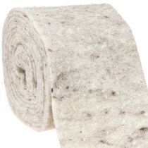 Artikel Vilten lint grijs 15cm 5m