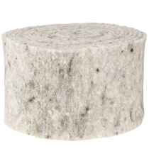 Artikel Vilten lint grijs 15cm 5m