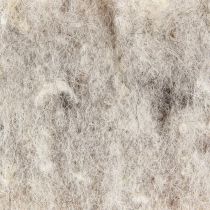 Artikel Vilten lint grijs 7,5cm 5m