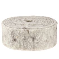 Artikel Vilten lint grijs 7,5cm 5m