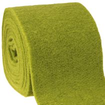 Artikel Vilten lint mosgroen 15cm 5m