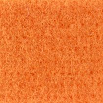 Artikel Vilten lint oranje 7,5cm 5m