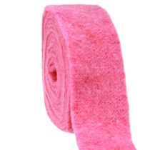 Artikel Viltlint roze 7,5cm 5m