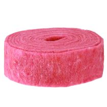 Artikel Viltlint roze 7,5cm 5m