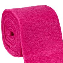 Artikel Vilten lint roze wollint wolvilt potlint decoratiestof 15cm 5m