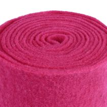 Artikel Vilten lint roze wollint wolvilt potlint decoratiestof 15cm 5m