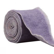 Artikel Viltlint Franzi wolvilt wollint paars 2-kleurig 15cm 4m