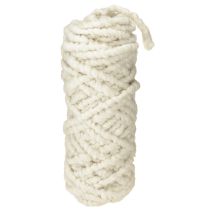 Artikel Vilten koordfleece Mirabell 25m wit