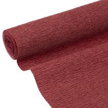 Artikel Bloemist crêpepapier Bordeaux 50x250cm