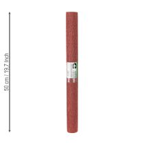 Artikel Bloemist crêpepapier Bordeaux 50x250cm