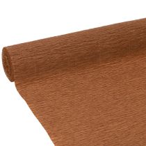 Artikel Bloemisten crêpepapier, bruin, 50 cm brede rol