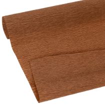 Artikel Bloemisten crêpepapier, bruin, 50 cm brede rol