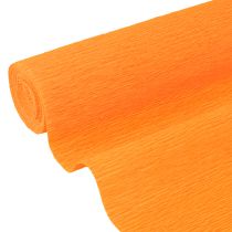 Artikel Bloemist crêpepapier licht oranje 50x250cm