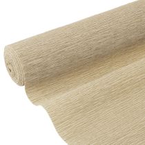 Artikel Bloemist crêpepapier natuur 50x250cm