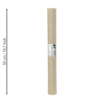 Artikel Bloemist crêpepapier natuur 50x250cm