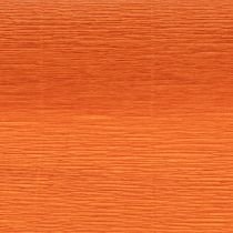 Artikel Bloemisten crêpepapier, oranje rol, 50x250cm