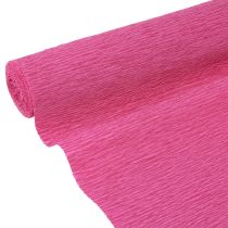 Artikel Bloemist crêpepapier roze 50x250cm