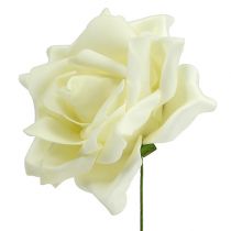 Artikel Foam rozen crème Ø15cm 4 st