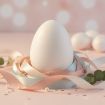 Artikel Piepschuim ei 20cm 1 stuk