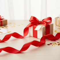 Artikel Krullint 50mm 100m rood