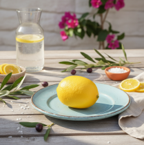 Artikel Mediterrane decoratieve citroen kunstcitroen Ø6,5cm 9cm