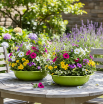 Artikel Plantenbak voor een aantrekkelijke plantendecoratie in de woonkamer, 29 cm, 2 stuks
