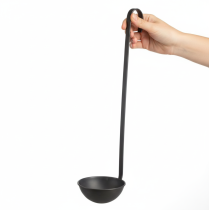 Artikel Plantenkom, decoratieve troffel, antraciet, Ø12,5 cm, 3 stuks