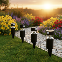 Artikel Solar tuinlamp met bewegingssensor, LED, 34 cm