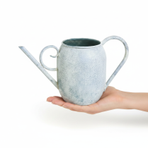 Artikel Decoratieve gieter, vintage metaal, wit/blauw, 32x11x18 cm, decoratief accessoire