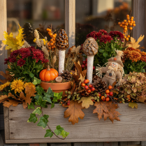 Artikel Kunstmatige morieljes als decoratieve stokjes voor plantenpotten en tafel, 13 cm, 2 stuks