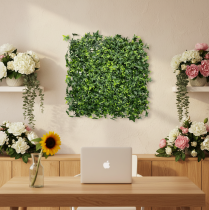 Artikel Kunstmatig klimopmatje 60x60 cm groen voor wanddecoratie