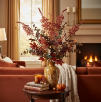 Artikel Kunstbloem Astilbe met lange steel, 80 cm