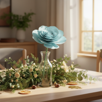 Artikel Bloemisten crêpepapier 50x250cm blauw voor decoratie