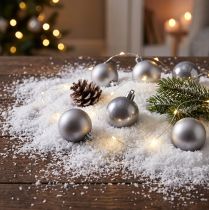 Artikel Kunstsneeuw zachte witte decoratieve sneeuw 40g