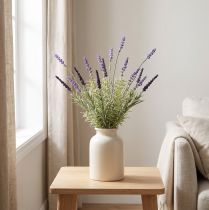 Artikel Lavendel Decoratie Kunst Bos Kunstplanten Paars 36cm