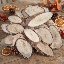 Artikel Berkenhoutschijfjes ovale berkschijfjes 4-9cm 450g