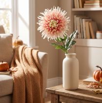 Artikel Chrysant bloemtak roze kunstmatig 64cm