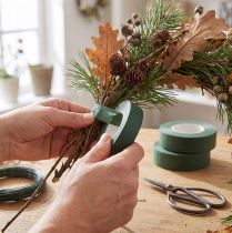Artikel Bloementape Bloemenlint Inpaktape Groen 25mm 6 st