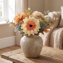 Artikel Kunstbloem gerbera kunstbloem abrikoos Ø11cm L50cm