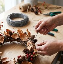 Artikel Aluminiumdraad voor bloemisterij, knutselen, arrangementen, decoratie en modelbouw