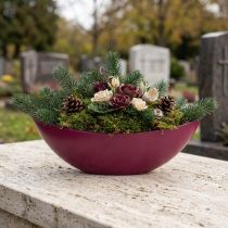 Artikel Plantenboot decoratieve kom kom Berry 38,5 cm×12,5 cm×13 cm