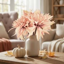 Artikel Dahlia kunstbloemen roze bloesem Ø15cm L28cm 3 st