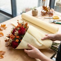 Artikel Bloemist crêpepapier champagne 50x250cm