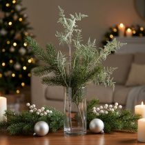 Artikel Kunstvaren tak varendecoratie glitter winterdecoratie 70cm