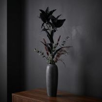 Artikel Kunstbloem lelie zwart 84cm