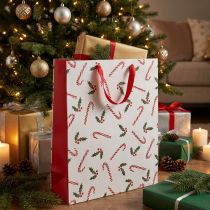 Artikel Papieren zak cadeauzakje snoepstokken 26×10×32cm 2st