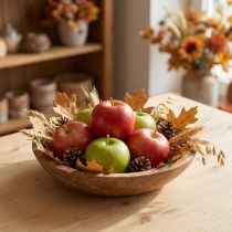 Artikel Decoratieve Appel Rood Groen Kunstfruit Ø5,5cm H5cm 12 stuks