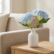 Artikel Kunstmatige hortensia's, levensecht ontwerp, voor woonkamerdecoratie, 34 cm, 3 stuks