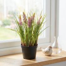 Artikel Kunstmatige hyacintplant in een pot, perfecte decoratie voor thuis en op kantoor, 26 cm