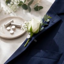 Artikel Ronde magnetische schijf voor kaarsenstandaards en metalen schalen, 1 cm, 20 stuks